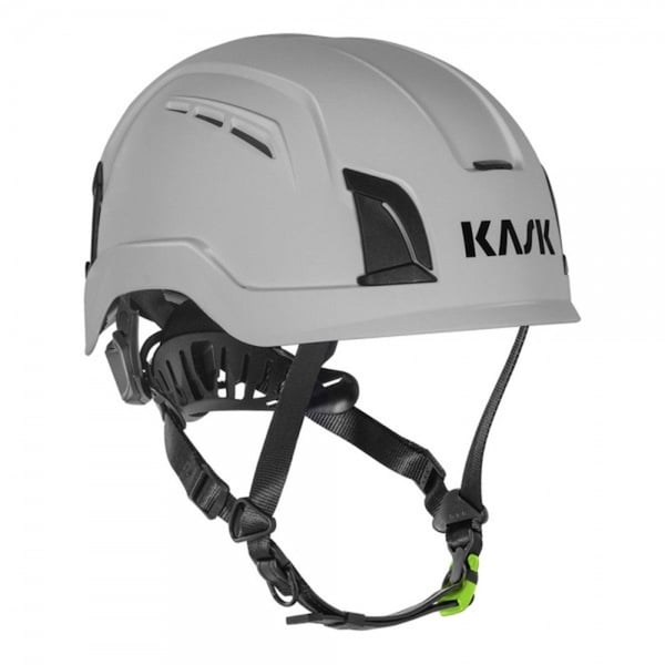 Vented Safety Helmet, Zenith X2 Air, Lightweight polypropylene HD, Adaptive Fit System, Light Grey
